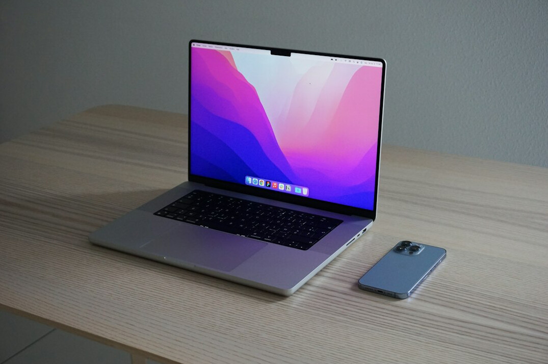 Digital advertising banner mockup on a laptop screen